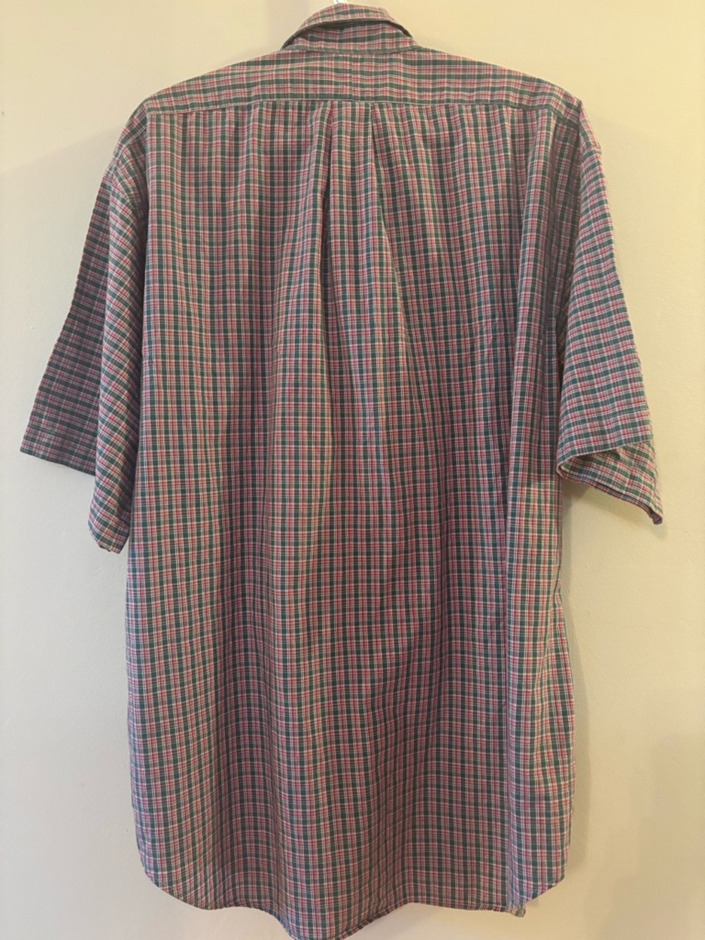 Polo by Ralph Lauren Short-Sleeve Plaid Button-Down Shirt, Blake Style, Sz XL - Picture 2 of 10